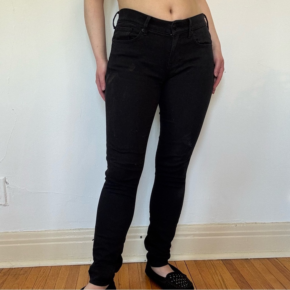 Express Black Skinny Jeans Fair Condition